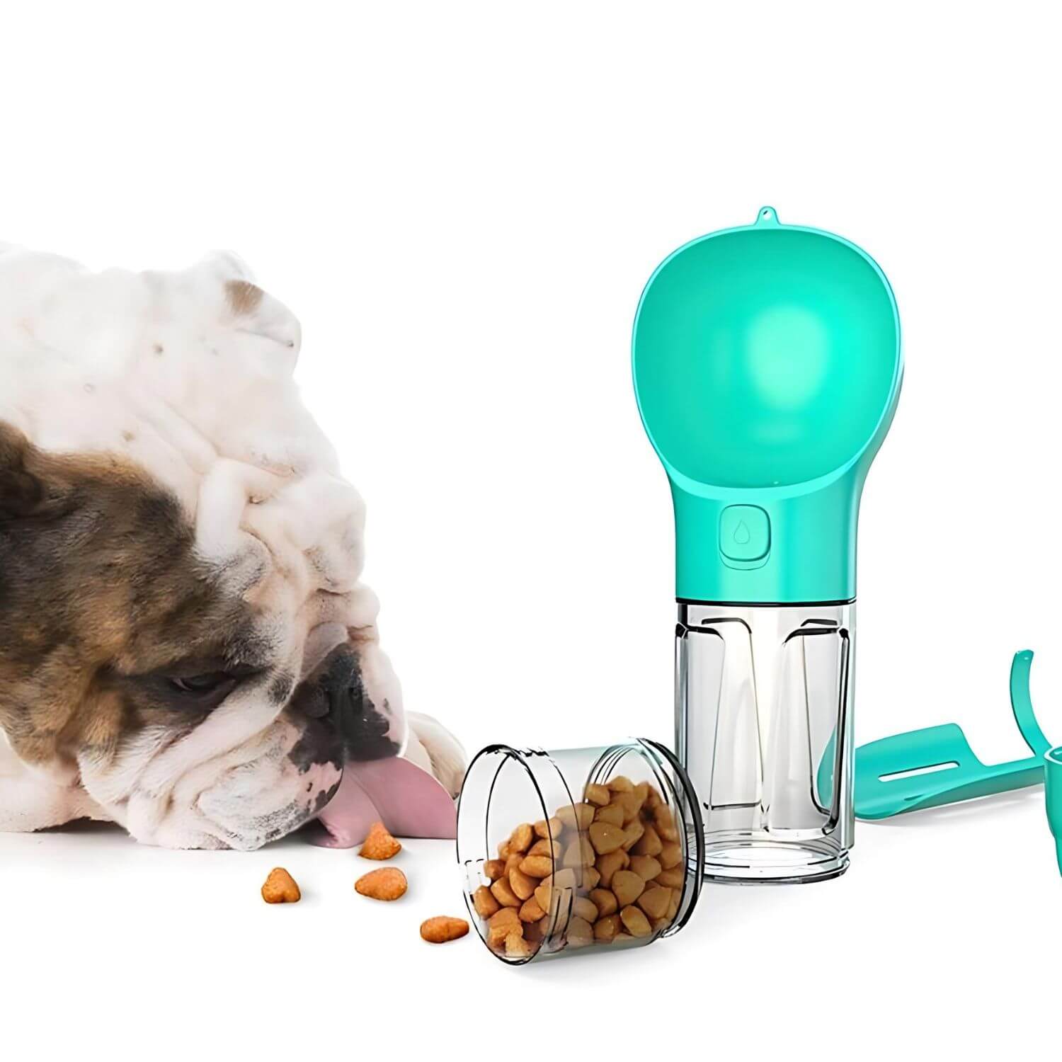 5 in 1 waterfles vier kleuren op standaard